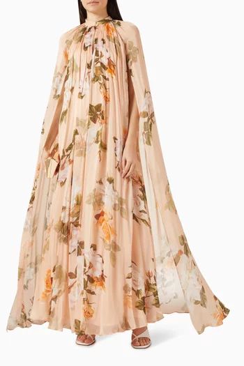 Kena Gathered Maxi Dress