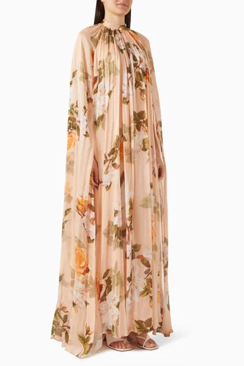 Kena Gathered Maxi Dress