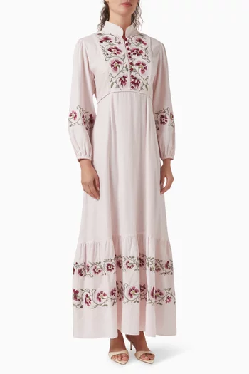 Saba Maxi Dress in Linen