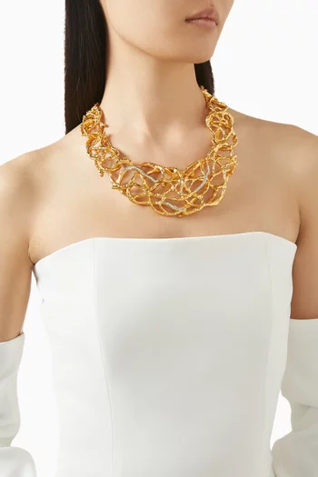 قلادة بريشوس فاين فينتج من عام 1994 معدن مطلي بذهب عيار 22‏