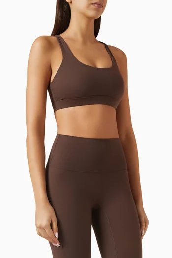 Noor Crossed Sports Bra