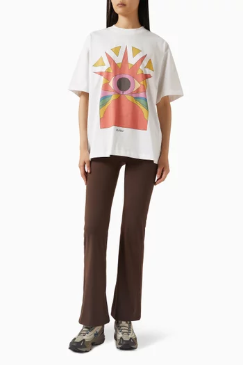 Mystical Eye Oversized T-shirt in Cotton