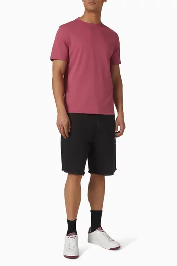 Sleek MK Logo T-shirt in Cotton