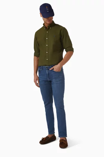 Polo Pony Shirt in Cotton Poplin