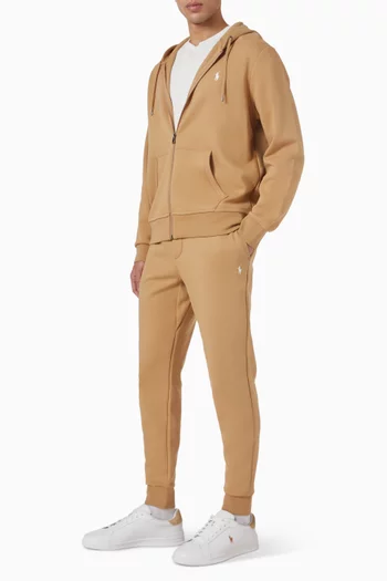 بنطال رياضي بشعار لاعب البولو على الحصان قطن