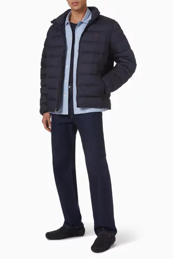 Down Jacket in Recycled Nylon