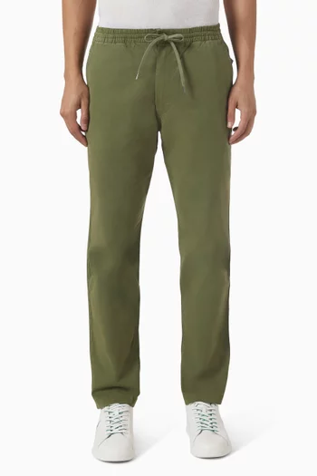 بنطال برباط تضييق قطن