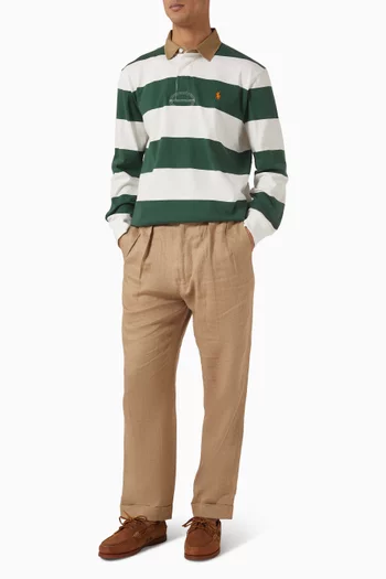 تي شيرت راجبي قطن