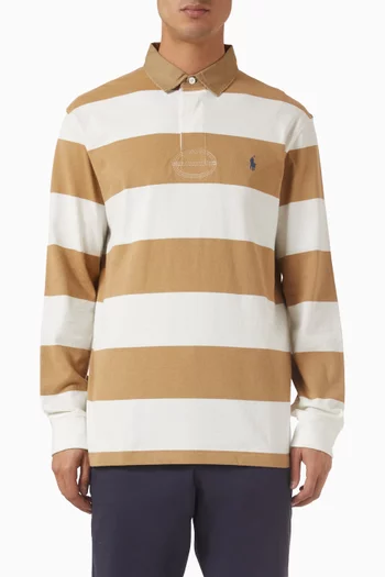 تي شيرت راجبي قطن