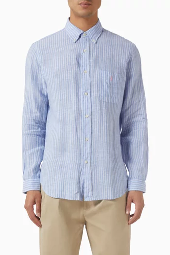 Striped Shirt in Linen