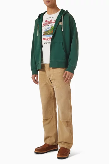 Printed T-shirt in Cotton