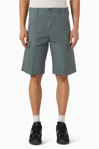 Regular Cargo Shorts in Cotton Ripstop
