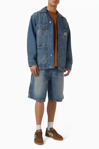 Aden Chore Coat in Denim
