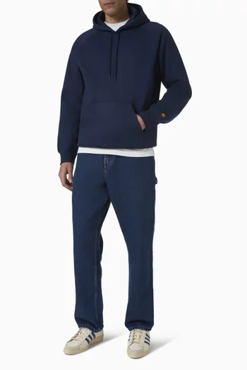 كنزة بغطاء رأس تشيس صوف قطني