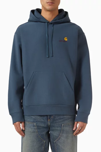 American Script Hoodie in Cotton-blend