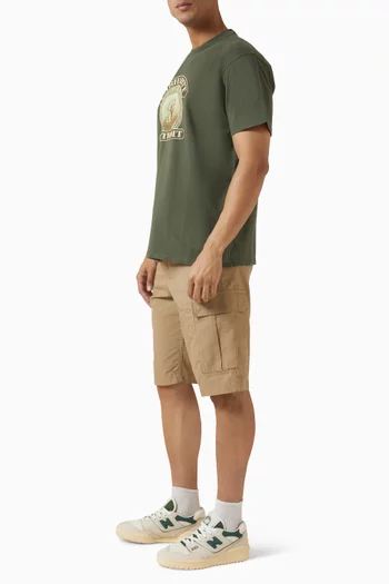 Regular Cargo Shorts in Cotton Ripstop