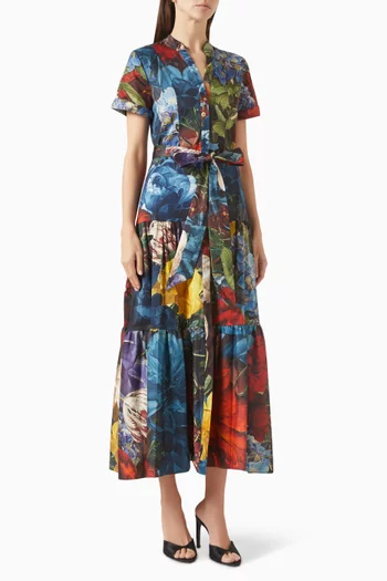 Lucy Belted Dress in Cotton