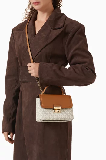 XS Tribeca Top-handle Bag in Logo Canvas