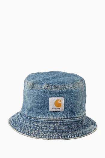 Aden Bucket Hat in Denim
