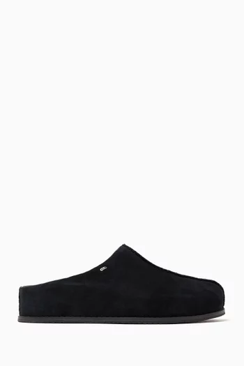 Hensley Mule Slides in Suede