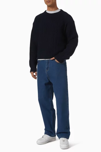 سترة جرانداد صوف منسوج