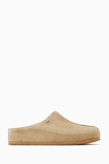 Hensley Mules in Suede