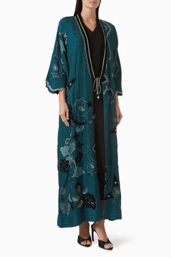 Embroidered Kaftan & Dress Set