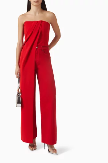 بلوزة روبن بدرابيه كريب