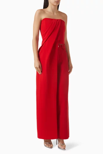 بلوزة روبن بدرابيه كريب