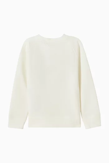 سويت شيرت بشعار GG قطن