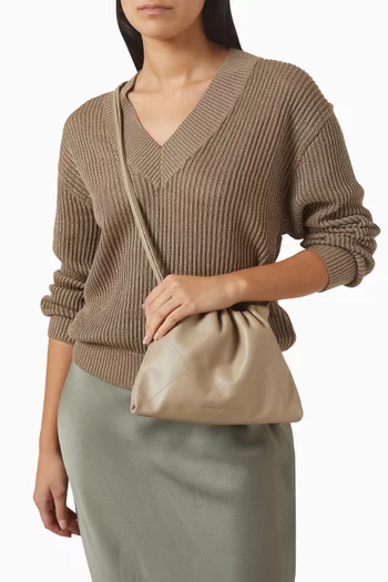 حقيبة بي سي دو جلد عجل