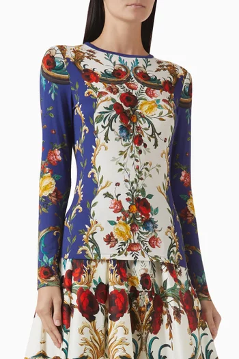 بلوزة ديلاينا مزيج فيسكوز