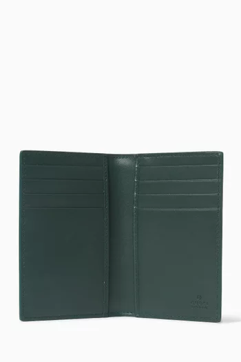 Long Card Case in GG Supreme Canvas