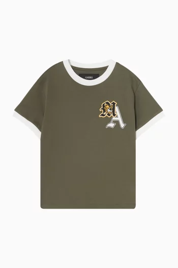 Printed T-Shirt in Cotton