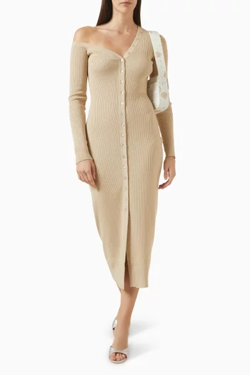 Craftsman Sweater Dress in Viscose Blend