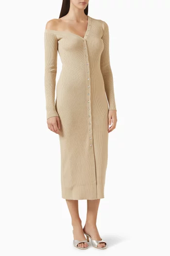 Craftsman Sweater Dress in Viscose Blend