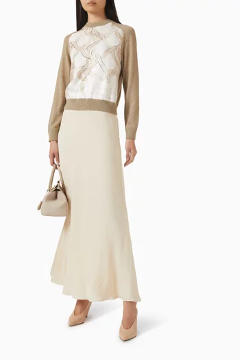 Punto Pablo Crewneck Sweatshirt in Cashmere