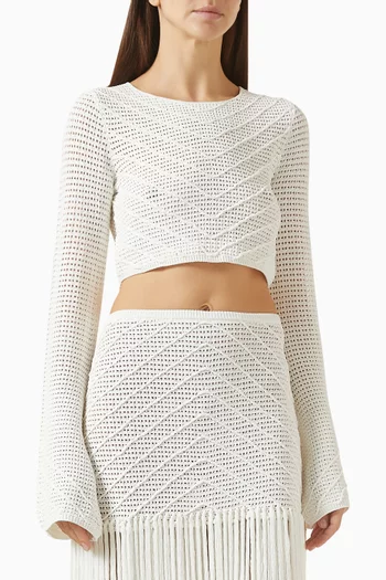 بلوزة إيرين قصيرة