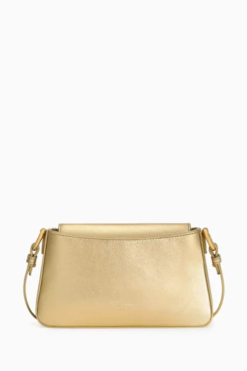 حقيبة هاتف جلد لامع