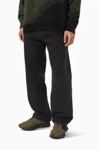 سنيكرز 327 بشعار الماركة شمواه وقماش شبكي