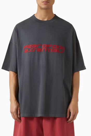 تي شيرت بشعار الماركة من التسعينيات قطن