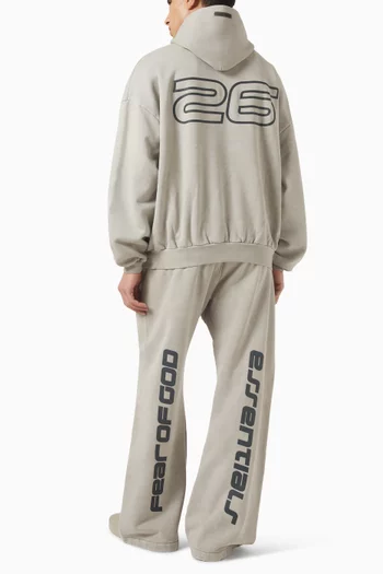 Flare Sweatpants in Cotton-fleece