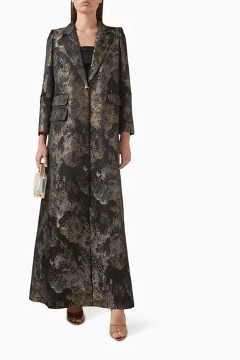 Textured Jacquard Abaya