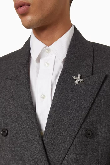 Stella Ventis Star Brooch in Sterling Silver