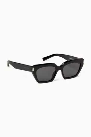 SL 826 Cat-Eye Sunglasses in Recycled Acetate