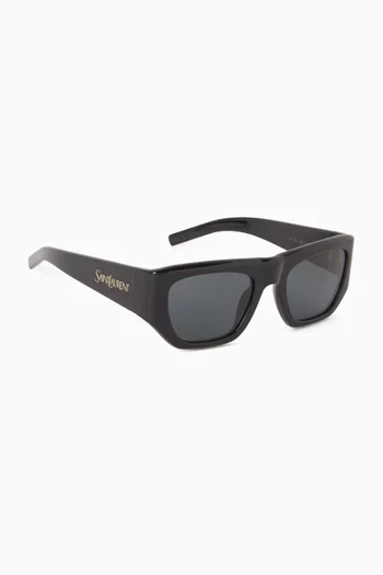SL 740-005 Square Sunglasses in Recycled Acetate