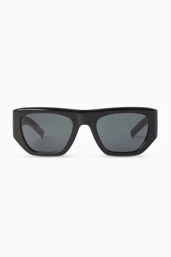 SL 740-005 Square Sunglasses in Recycled Acetate