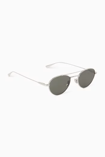 Aviator Sunglasses in Metal