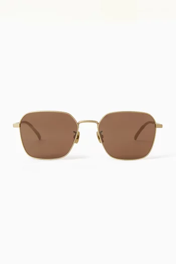 Square Sunglasses in Metal