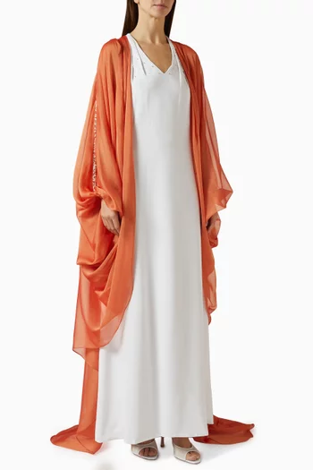 طقم كاب وفستان ليلى